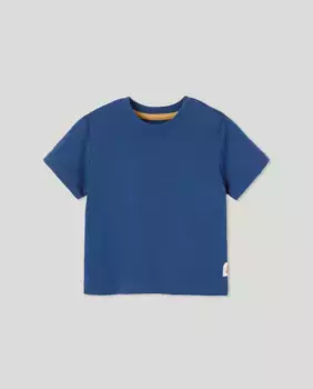 Базовая футболка с коротким рукавом для мальчика Baby El Corte Ingls, цвет 440 Azuln