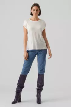 Базовая футболка с коротким рукавом Vero Moda, белый