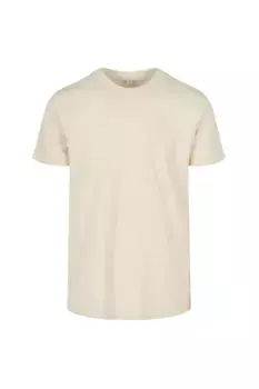 Базовая футболка с круглым вырезом Build Your Brand, коричневый