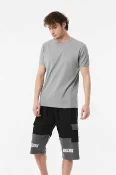 Базовая футболка с круглым вырезом Fullamoda, серый