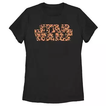 Базовая футболка с логотипом и принтом гепарда для юниоров Star Wars Licensed Character