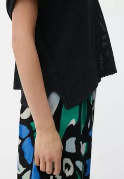 Базовая футболка s.Oliver BLACK LABEL, черный