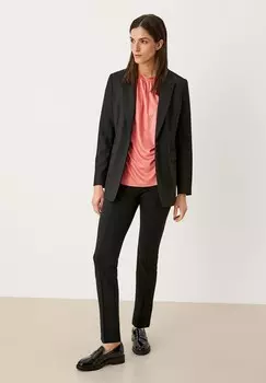 Базовая футболка s.Oliver BLACK LABEL, лососевый