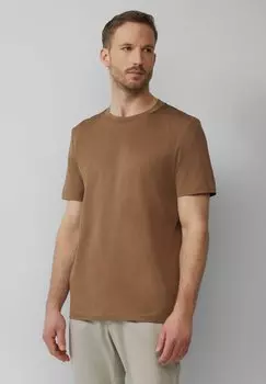 Базовая футболка s.Oliver BLACK LABEL, песочный