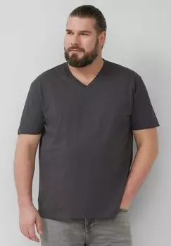Базовая футболка s.Oliver, темно-серый