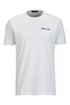 Базовая футболка S/S Replay, белый