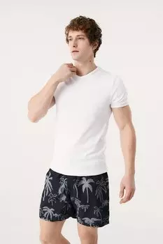 Базовая футболка с V-образным вырезом Fullamoda, белый