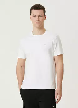 Базовая футболка с вышивкой логотипа Michael Kors, белый