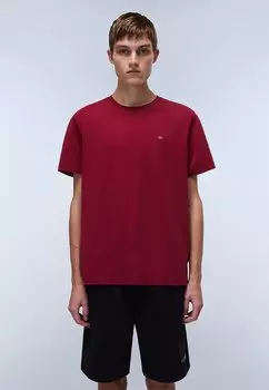 Базовая футболка SALIS Napapijri, темно-красный