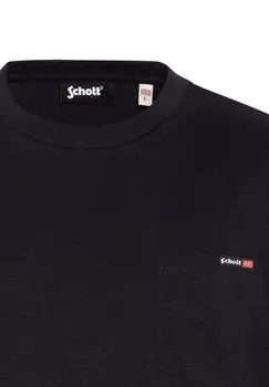Базовая футболка Schott, черный