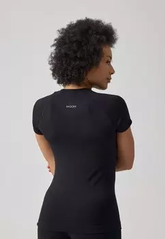 Базовая футболка SEAMLESS SNOCKS, черный