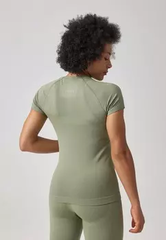 Базовая футболка SEAMLESS SNOCKS, светло-зеленый