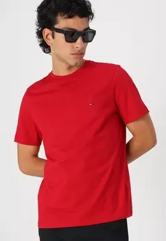 Базовая футболка SEASONAL FIT SOLID TEE Tommy Hilfiger, красный