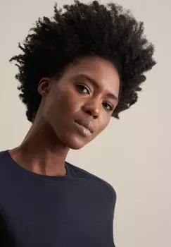 Базовая футболка Seidensticker, темно-синий