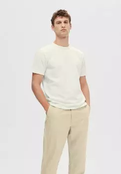 Базовая футболка Selected Homme, белый