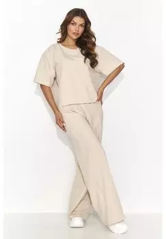 Базовая футболка SET Numinou, бежевый