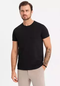 Базовая футболка SET OF 3 Ombre, черный