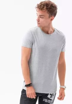 Базовая футболка SET OF THREE Ombre, светло-серый пестрый