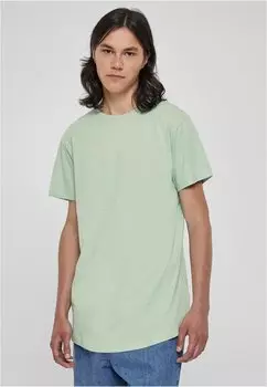 базовая футболка Shaped Long Do Not Use Urban Classics, цвет vintagegreen