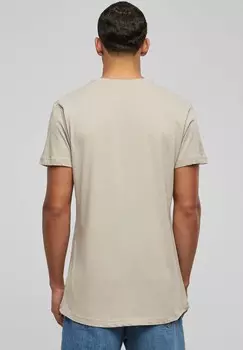 Базовая футболка SHAPED LONG DO NOT USE Urban Classics, светло-голубой
