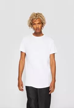 Базовая футболка SHAPED LONG DO NOT USE Urban Classics, белая