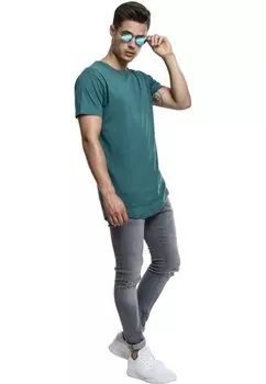Базовая футболка SHAPED LONG NOT USE Urban Classics, яшма