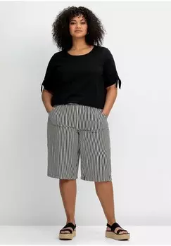 Базовая футболка Sheego, черный