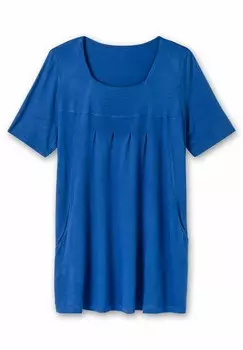 Базовая футболка Sheego, синий