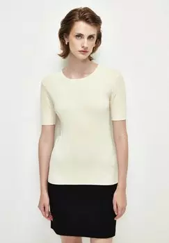 Базовая футболка SHORT SLEEVE adL, бежевый