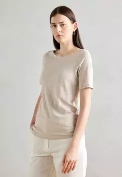 Базовая футболка SHORT SLEEVE BOAT NECK Marc O'Polo, светло-серый