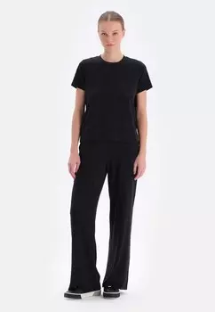 Базовая футболка SHORT SLEEVE CREW NECK REGULAR DAGI, черный