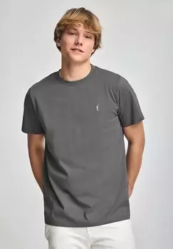 Базовая футболка SHORT SLEEVE CREWNECK RIGBY GO Polo Club, серый