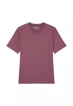 Базовая футболка SHORT SLEEVE LOGO CREWNECK Marc O'Polo, сиреневый