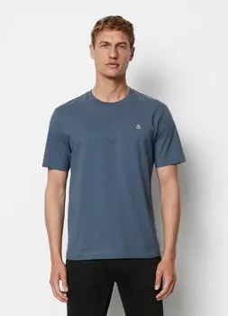 Базовая футболка SHORT SLEEVE LOGO Marc O'Polo, темно-синий