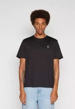 Базовая футболка Short Sleeve New Badge Tee Timberland, черный