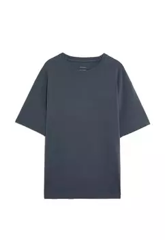 Базовая футболка SHORT SLEEVE OYSHO, серый