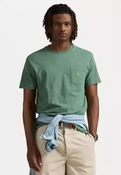 Базовая футболка SHORT SLEEVE Polo Ralph Lauren, зеленый