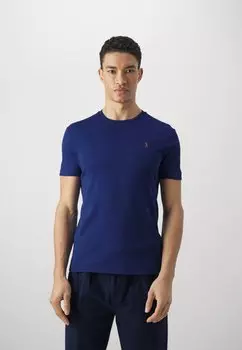 Базовая футболка Short Sleeve Polo Ralph Lauren, цвет beach royal