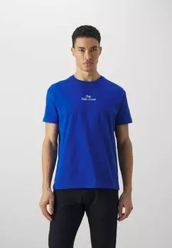 Базовая футболка Short Sleeve Polo Ralph Lauren, цвет blue saturn