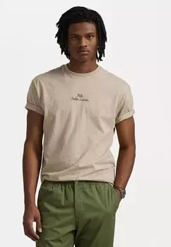 Базовая футболка SHORT SLEEVE Polo Ralph Lauren, бежевый
