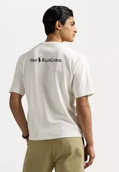 Базовая футболка SHORT SLEEVE Polo Ralph Lauren, слоновая кость
