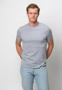 Базовая футболка SHORT SLEEVE PROFUOMO, светло-голубой