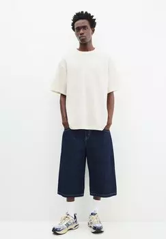 Базовая футболка SHORT SLEEVE PULL&BEAR, белый