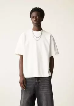 Базовая футболка SHORT SLEEVE PULL&BEAR, белый