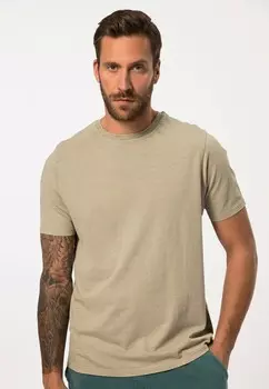 Базовая футболка SHORT SLEEVE ROUND NECK JP1880, песочный