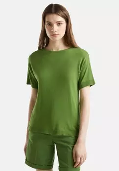 Базовая футболка SHORT SLEEVE United Colors of Benetton, цвет green