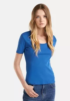 Базовая футболка SHORT SLEEVE United Colors of Benetton, синий