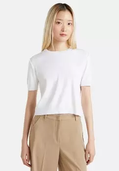 Базовая футболка SHORT SLEEVE United Colors of Benetton, белый