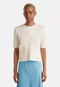 Базовая футболка SHORT SLEEVE United Colors of Benetton, белый