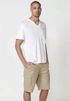 Базовая футболка SHORT-SLEEVED Koroshi, кремовый